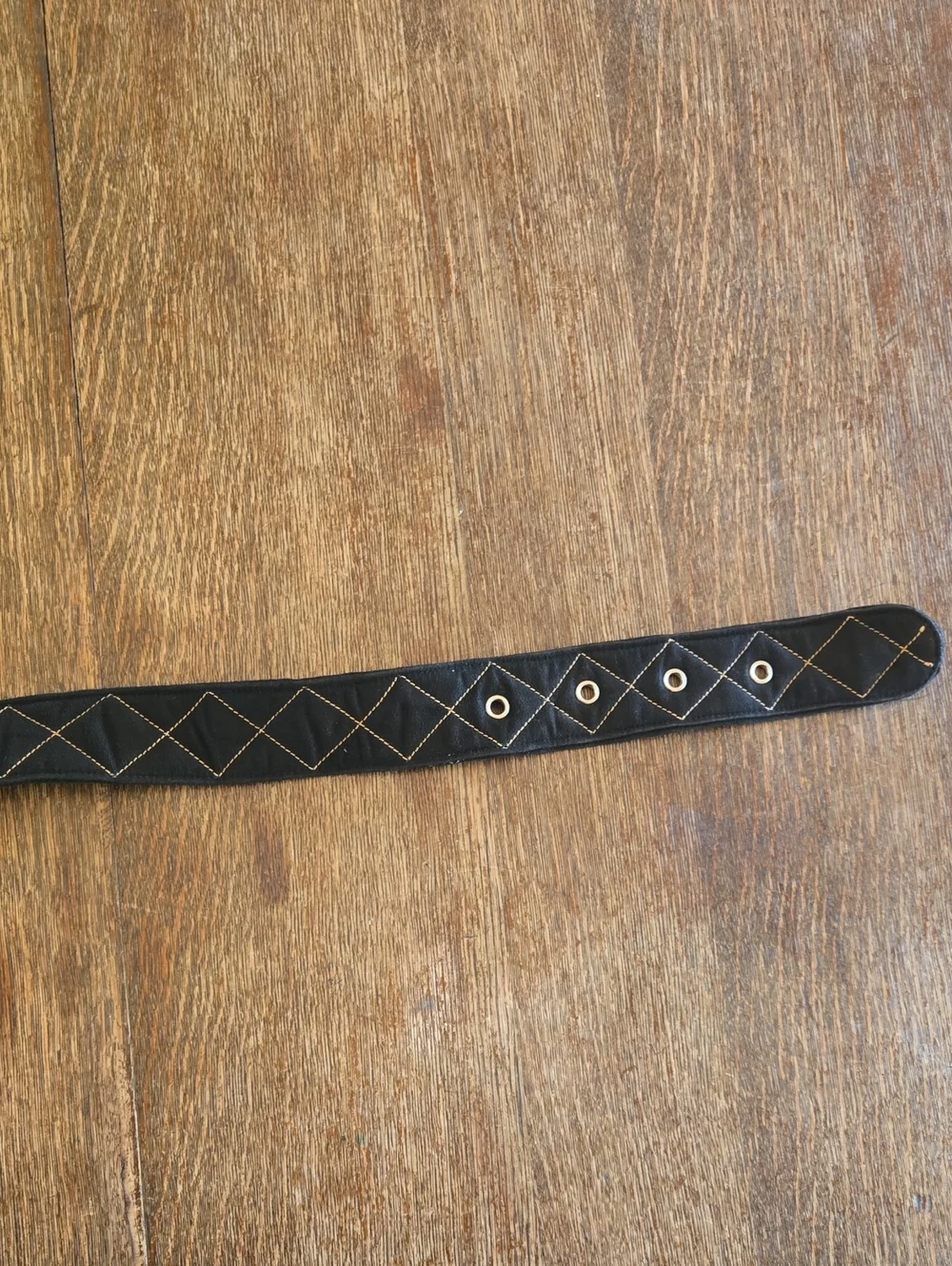 Equine Couture Women's Diamond Quilted Suede-Like Belt, Chocolate Brown,  Size M